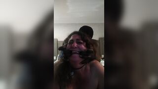 BBC rough fucks PAWG MILF to ugly (close up)