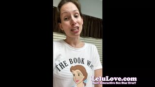 Lelu love- vlog: locked myself up lactation cum play