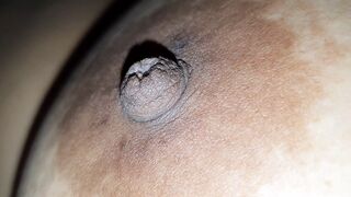 Squeezing my sister-in-law's nipples while She is sleeping