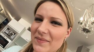 Lesbian shows friend how to masturbate and finger fuck