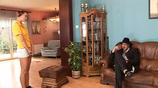 Sex loving hot redhead girl loves getting her pussy and ass