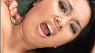 Asian slut loves to fuck and take hard cock in her pussy and