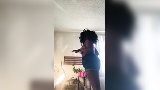 Short denim shorts, bbw, sniff sniff