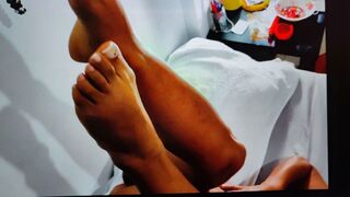 LOVING MY FEET WITH ADAMANDEVE AND LUPO