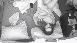 Teenie Orgasm in Tight Leggings, Hidden Camera