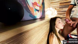 Stepfather fucks sexy stepdaughter