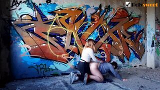 NEAR THE RAILWAY HE FUCKS ME, THEN I FUCK HIM