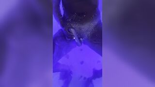Jasmine Masturbates The Clitoris With A Waterproof Sex Toy In The Jacuzzi