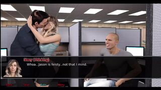 The office wife #9 - Stacy played with her toy