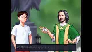 Summertime saga - Johannes fucked Melonia ... Iwanka got fucked hard ... Johannes was taken and met a strange lady