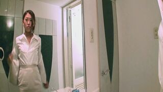 Japanese Screaming cheating Wife got a Creampie from a Stranger