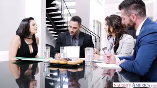 Keisha Grey's big natural tits get a raise - Naughty America