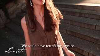 Girl On The Street Sold Her Panties To a Stranger! Lanreta