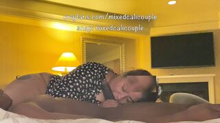 Latina wife meets BBC and records if for husband