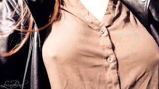 Boobwalk, brown shirt