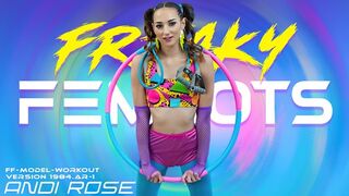 Freaky Fembots - Horny Stud Finds Better Way To Get In Shape With His New Robot Trainer (Andi Rose)