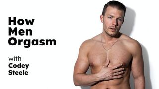 ADULT TIME - How Men Orgasm With Handsome Hunk Codey Steele! WATCH HIM JERK OFF! - FULL SCENE