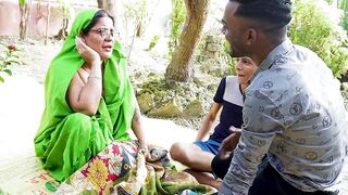 TWO DESI BOYZ DOING FUN WITH HIS GRAND MOM, HARDCORE SEX