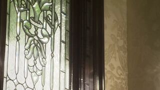 House-wife pinned on the wall for a rough doggystyle nailing