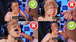 Very CRAZY Trick! My best Friend Tricked me when I Guessed the fruit. xSanyAny GAME OF TASTE 2024.06.23