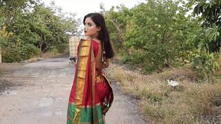 New Bride Look Stripping and Teasing