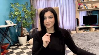 Humiliation of a small penis. Female domination, strap-on,.