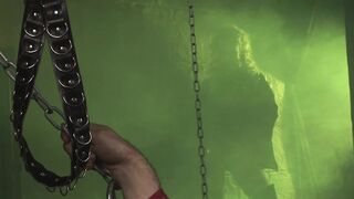 Cindy Behr Puts A Cock Ring On Her Sex Slave And Fucks The