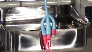 Fetish slave fingered and my slave was allowed to suck his cock