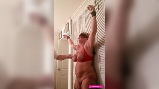 Restrained Wife Endures Painful Night