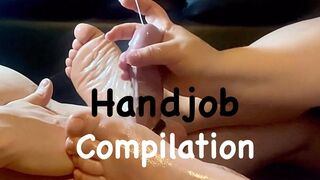 Amateur Handjob Compilation #1