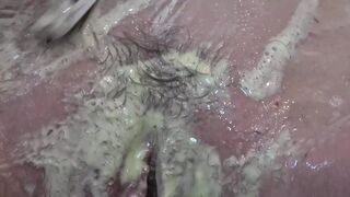 Hairy Cunt Goes to the Barber