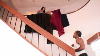 Interracial sex with Kendall Wright a slut with brown hair