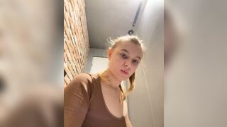 Fucking in the public shower. Public big dildo asshole fucking.