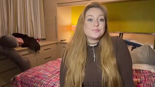 Made the Waiter Fuck Me and Cum Inside My Pussy