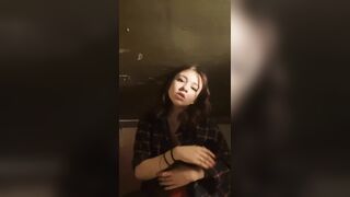 Day home masturbation with orgasm. Close-up