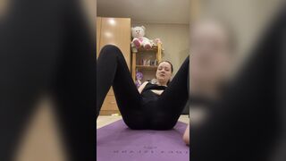 Yoga. I breathe with the uterus during exercises.