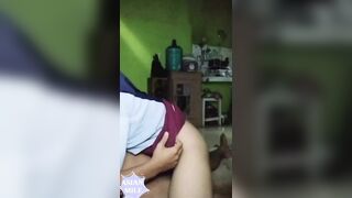 Asian hijab sucking cock and she has a delicious tight pussy