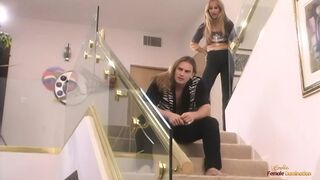 The Husband Watches His Busty Wife as She Rides the Cock of a Horny Guy.