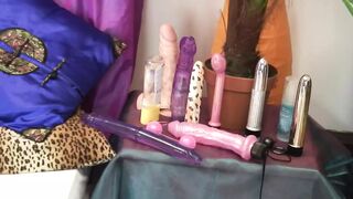 These two beautiful grannies with tight pussy and small tits