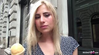 German Scout - Crazy Teen Lindsey Cruz Pickup for Casting Fuck