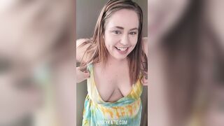 Pretty BBW describes her dream guy while stripping - Kinky Katie