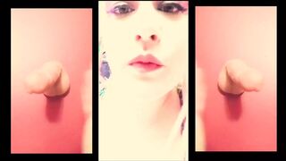 CBT for Looking at Porn Spitting and Cock Slapping No Talking