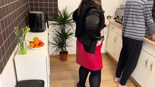 My husband started jerking off to my mom