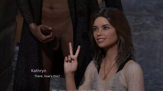 The East Block: Cuckold Boyfriend Lets an Old Man Jerk off on His Girlfriend on the Street - Episode 1