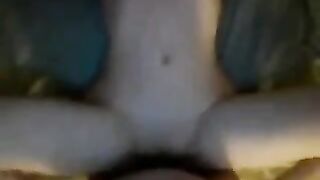 Sexy amateur teen couple fuck hard on webcam show